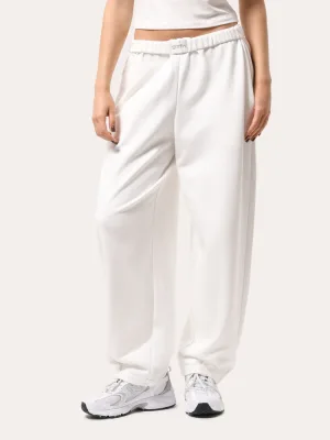 Baggy-Sporthose für den Alltag - Creme