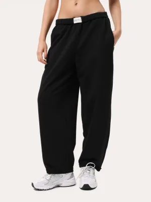 Baggy-Sporthose für den Alltag - Schwarz