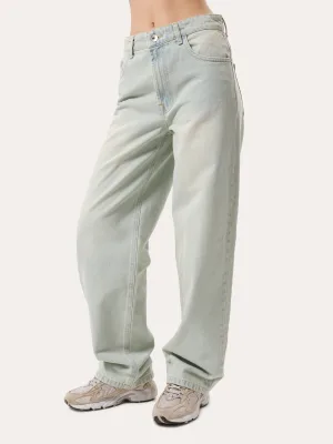 Damenjeans mit geradem Schnitt - Blau